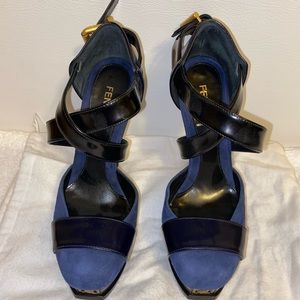 Fendi platform heels